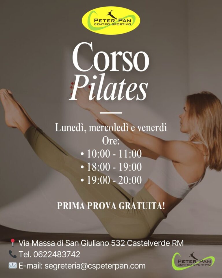 locandina pilates