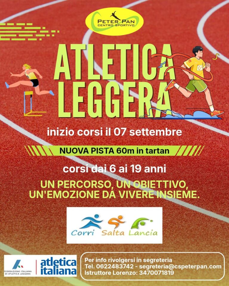 locandina atletica